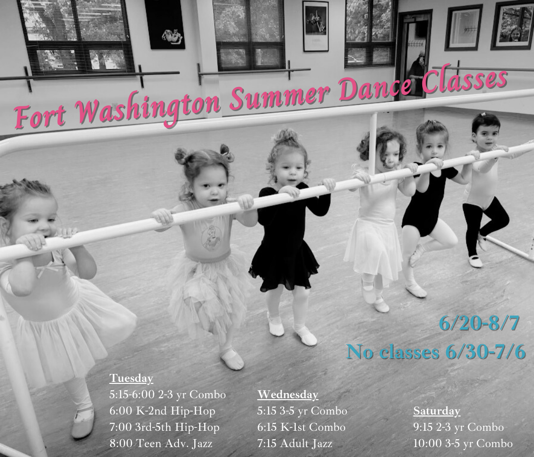 2026 Fort Washington Summer Classes Form